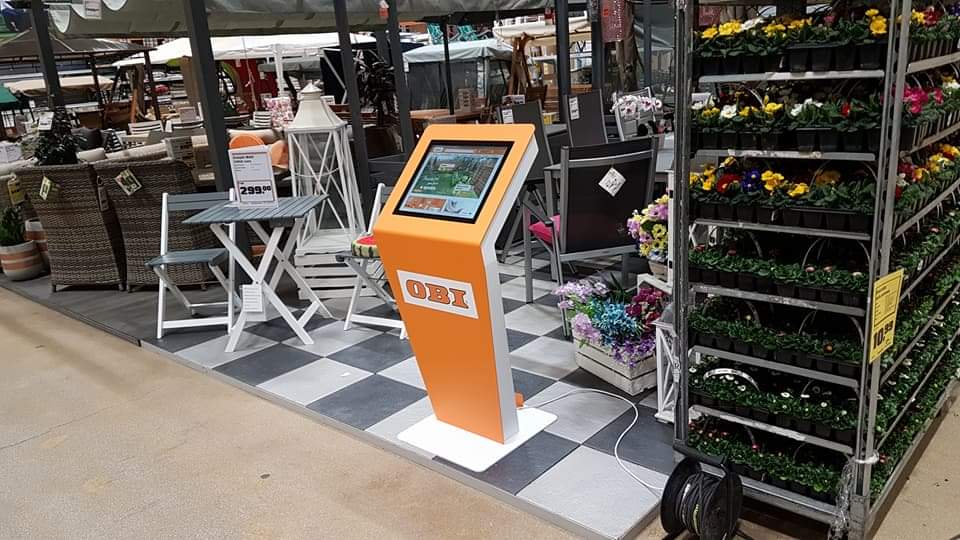 Kiosk interaktywny OBI